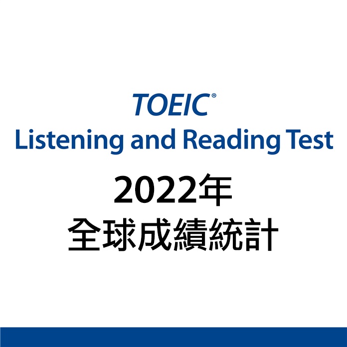2022年多益測驗全球考生成績統計報告